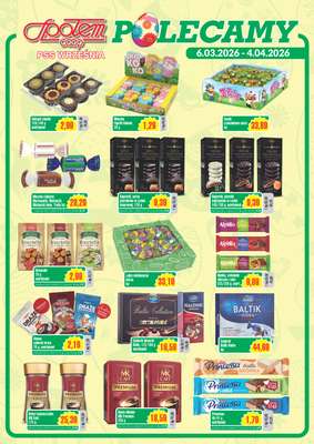 Społem - Blisko i Korzystnie - gazetka promocyjna Gazetka PSS Września od piątku 06.03 do soboty 04.04