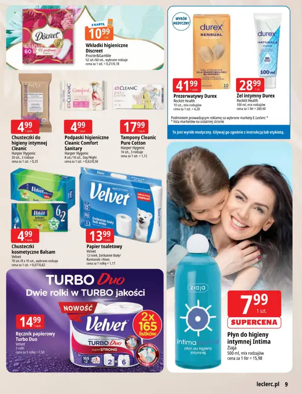 Leclerc - gazetka promocyjna Prawdziwe piękno jest w Tobie! od wtorku 03.03 do soboty 14.03 - strona 9