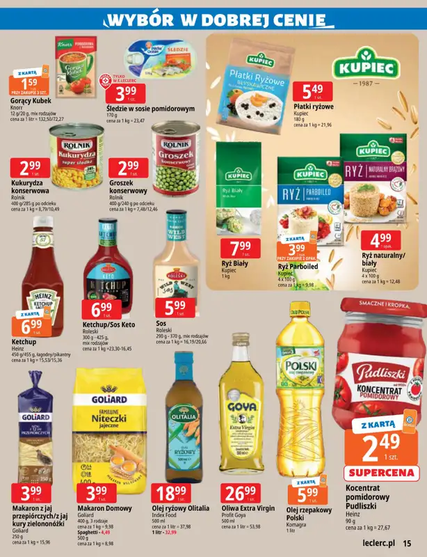 Leclerc - gazetka promocyjna Prawdziwe piękno jest w Tobie! od wtorku 03.03 do soboty 14.03 - strona 15