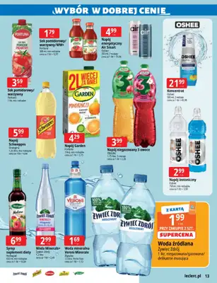 Leclerc - gazetka promocyjna Prawdziwe piękno jest w Tobie! od wtorku 03.03 do soboty 14.03 - strona 13