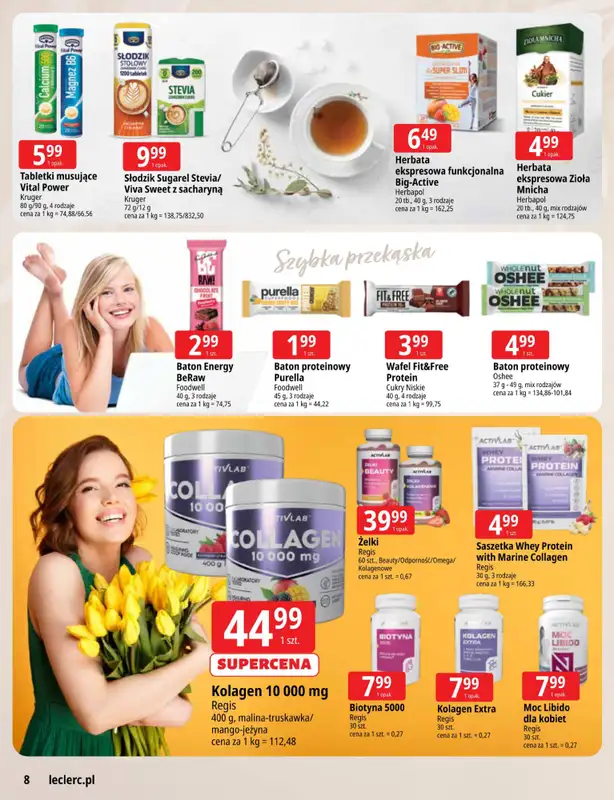 Leclerc - gazetka promocyjna Prawdziwe piękno jest w Tobie! od wtorku 03.03 do soboty 14.03 - strona 8