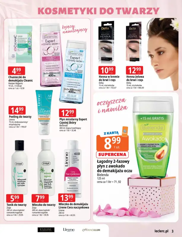 Leclerc - gazetka promocyjna Prawdziwe piękno jest w Tobie! od wtorku 03.03 do soboty 14.03 - strona 3