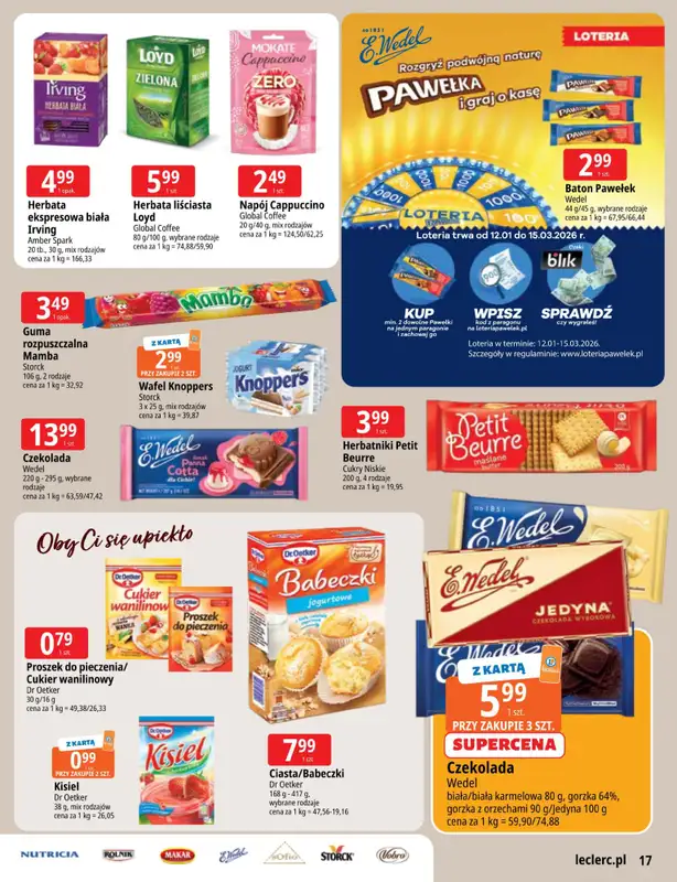Leclerc - gazetka promocyjna Prawdziwe piękno jest w Tobie! od wtorku 03.03 do soboty 14.03 - strona 17