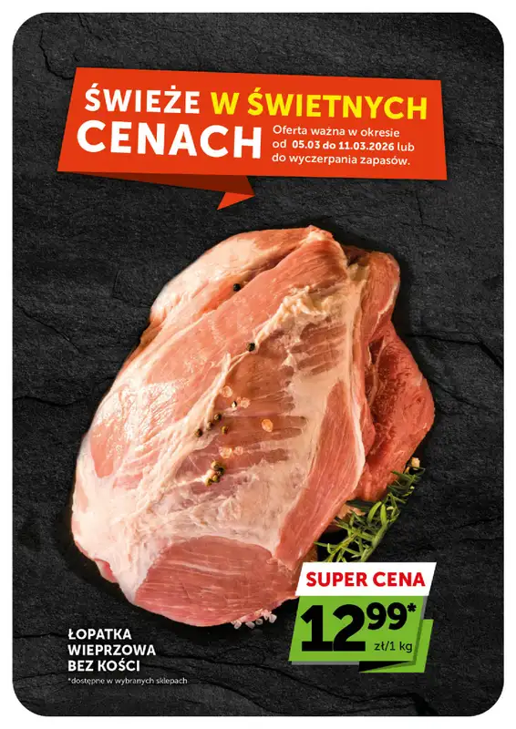 Groszek - gazetka promocyjna Gazetka Supermarket  do środy 11.03 - strona 8