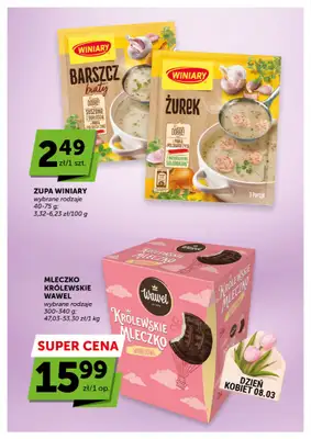 Groszek - gazetka promocyjna Gazetka Market  do środy 11.03 - strona 2