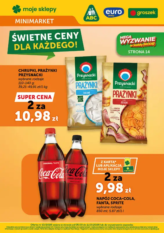 Groszek - gazetka promocyjna Gazetka Minimarket  
