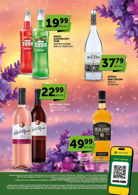 Euro Sklep - gazetka promocyjna Gazetka alkoholowa  do środy 18.03 - strona 2