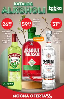 Żabka - gazetka promocyjna Katalog alkoholi od środy 04.03 do wtorku 17.03