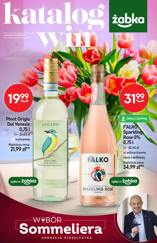 Żabka - gazetka promocyjna Katalog win od środy 04.03 do wtorku 17.03
