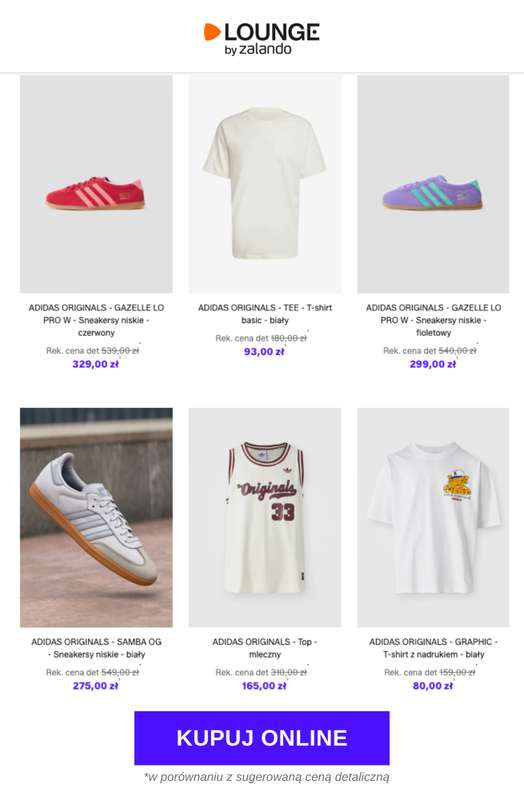 Lounge by Zalando - gazetka promocyjna Do -78% adidas Originals od wtorku 03.03 do czwartku 05.03 - strona 3