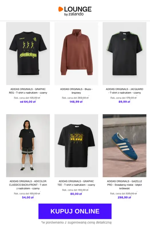 Lounge by Zalando - gazetka promocyjna Do -78% adidas Originals od wtorku 03.03 do czwartku 05.03 - strona 7