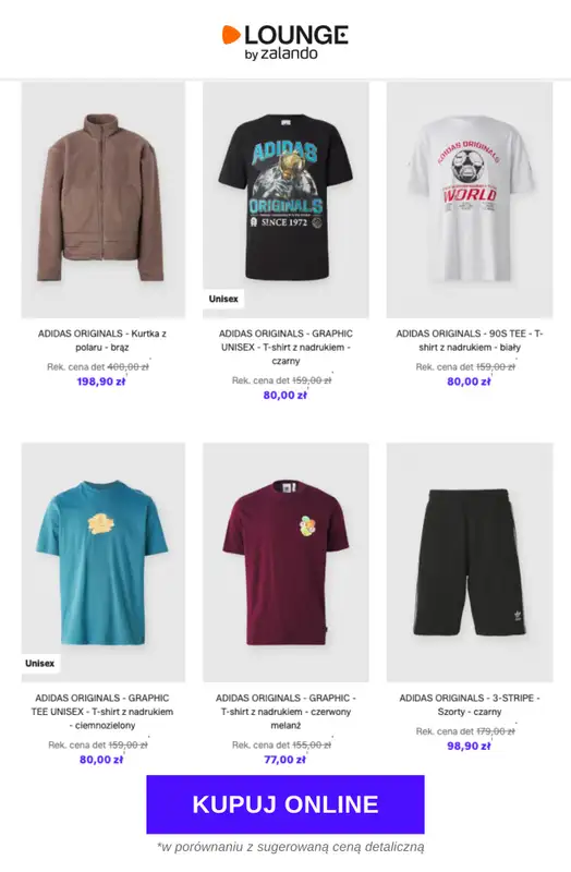 Lounge by Zalando - gazetka promocyjna Do -78% adidas Originals od wtorku 03.03 do czwartku 05.03 - strona 10