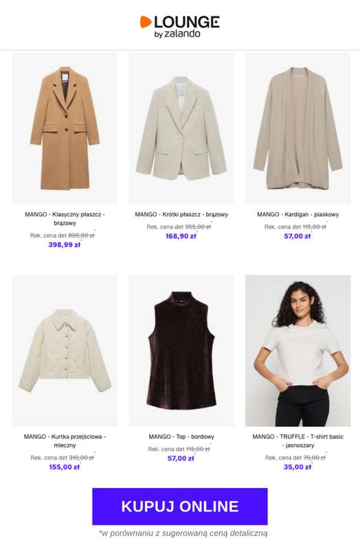 Lounge by Zalando - gazetka promocyjna Do -60% MANGO od wtorku 03.03 do piątku 06.03 - strona 5
