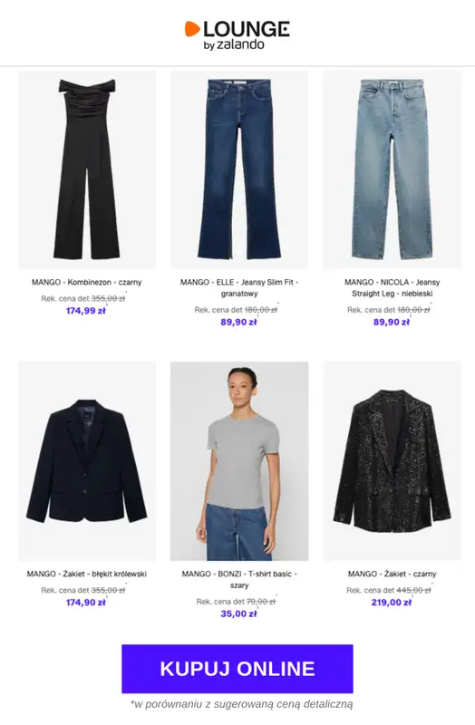 Lounge by Zalando - gazetka promocyjna Do -60% MANGO od wtorku 03.03 do piątku 06.03 - strona 8