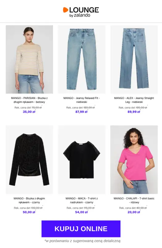 Lounge by Zalando - gazetka promocyjna Do -60% MANGO od wtorku 03.03 do piątku 06.03 - strona 7