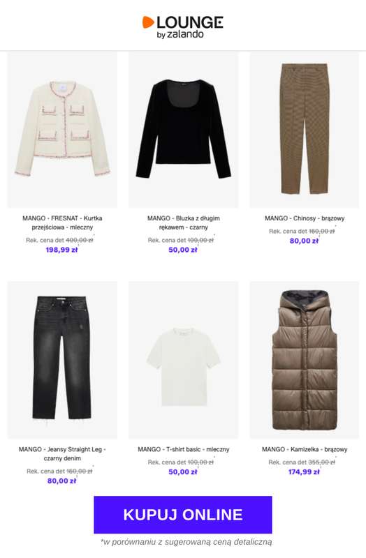Lounge by Zalando - gazetka promocyjna Do -60% MANGO od wtorku 03.03 do piątku 06.03 - strona 3