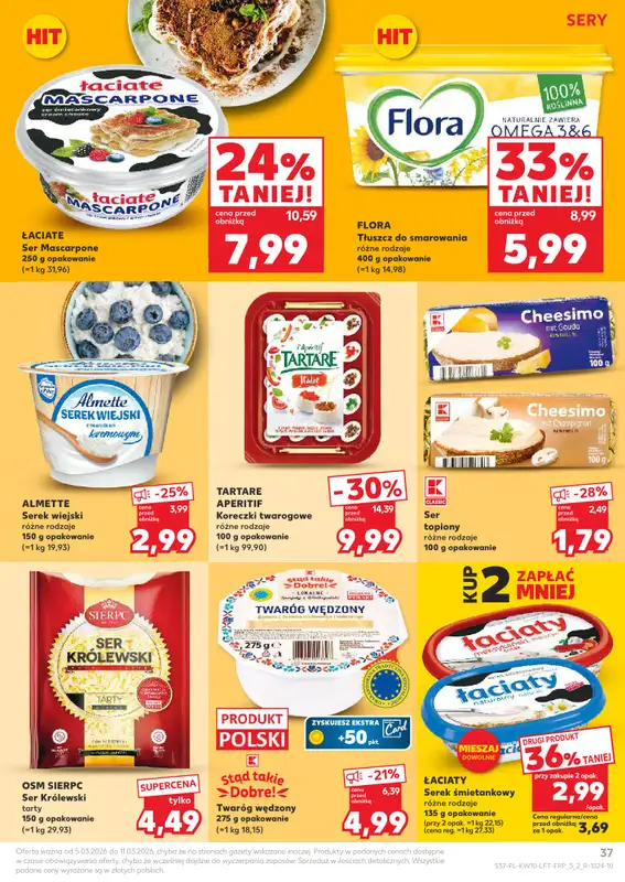 Kaufland - gazetka promocyjna Oferta Kaufland od czwartku 05.03 do środy 11.03 - strona 37