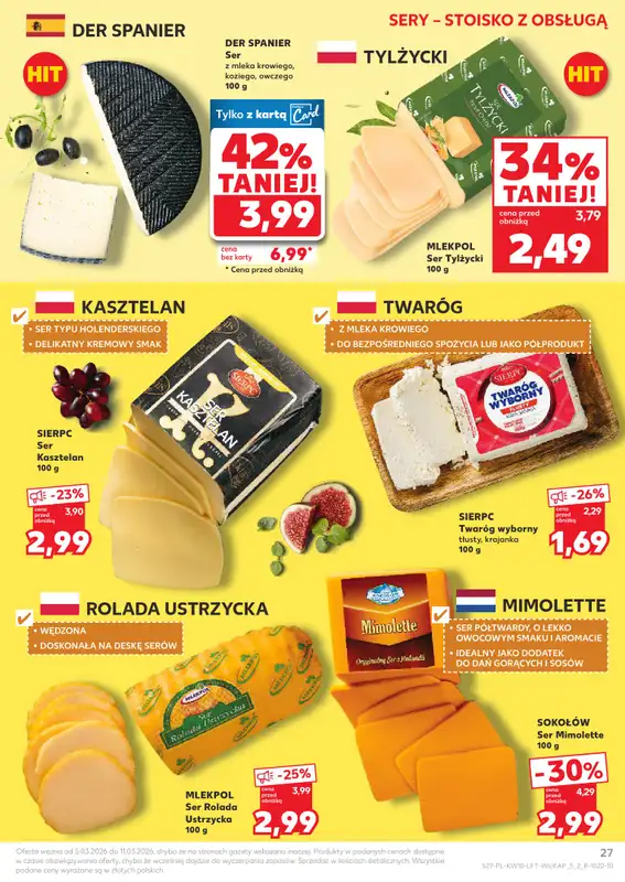 Kaufland - gazetka promocyjna Oferta Kaufland od czwartku 05.03 do środy 11.03 - strona 27