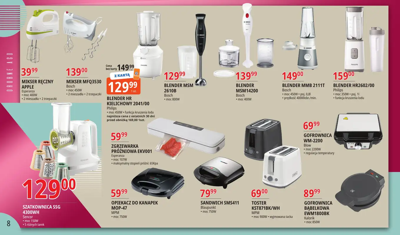 Leclerc - gazetka promocyjna Oferta Bielany: Katalog od wtorku 10.03 do soboty 21.03 - strona 8