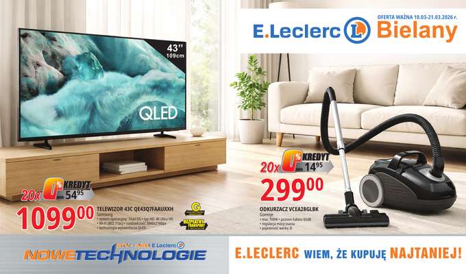 Leclerc - gazetka promocyjna Oferta Bielany: Katalog od wtorku 10.03 do soboty 21.03