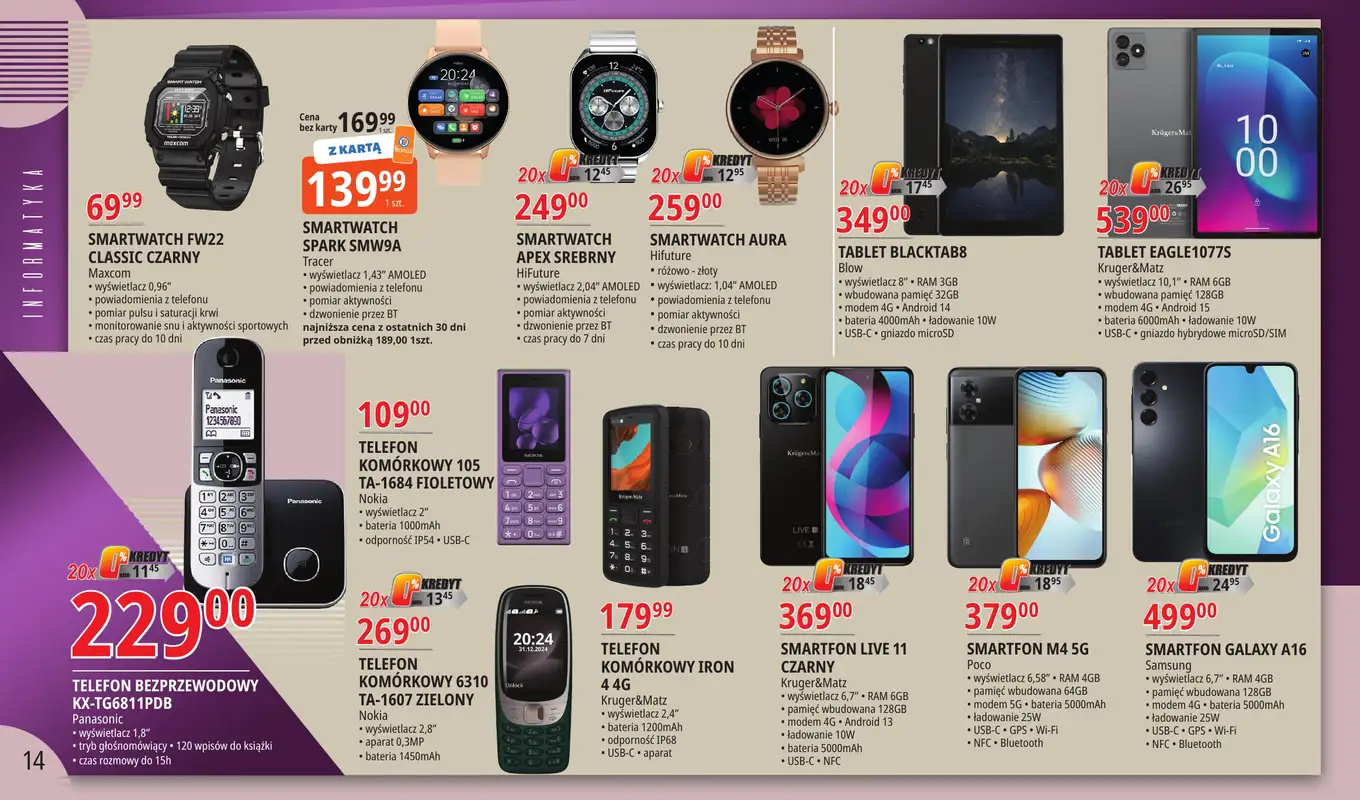 Leclerc - gazetka promocyjna Oferta Bielany: Katalog od wtorku 10.03 do soboty 21.03 - strona 14