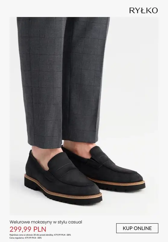 Ryłko - gazetka promocyjna Mokasyny męskie od wtorku 03.03  - strona 6