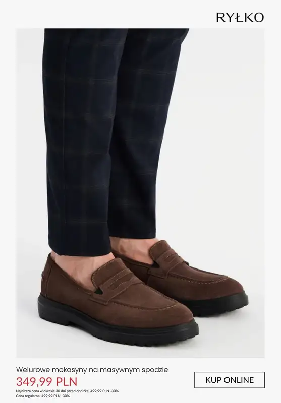 Ryłko - gazetka promocyjna Mokasyny męskie od wtorku 03.03  - strona 4