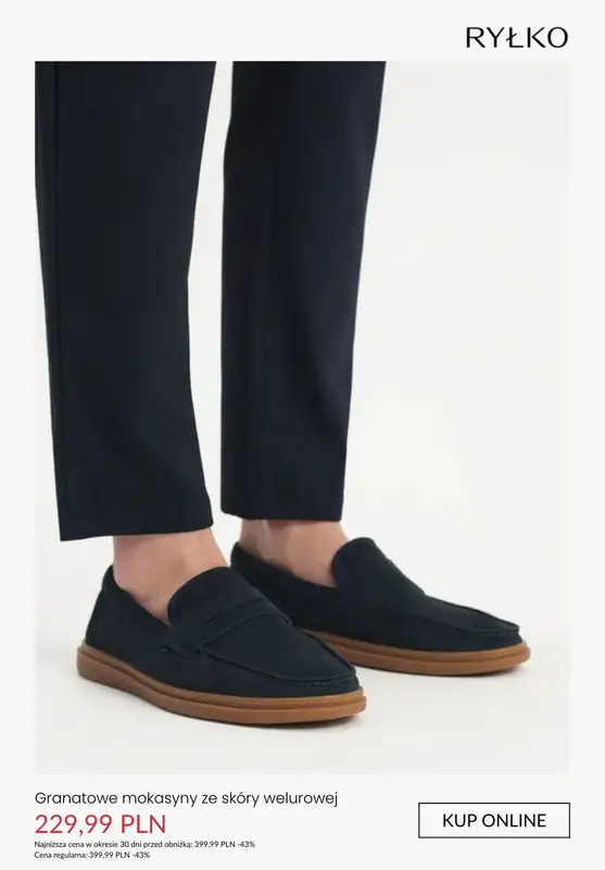 Ryłko - gazetka promocyjna Mokasyny męskie od wtorku 03.03  - strona 9