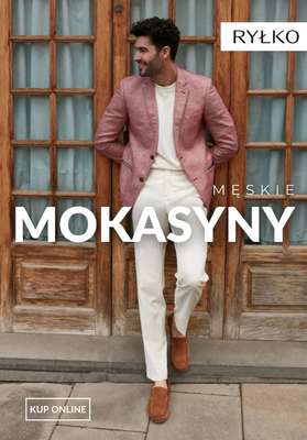Ryłko - gazetka promocyjna Mokasyny męskie od wtorku 03.03 