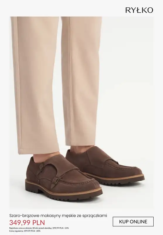 Ryłko - gazetka promocyjna Mokasyny męskie od wtorku 03.03  - strona 3