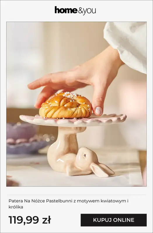 home&you - gazetka promocyjna Wielkanoc - nakrycie stołu! od wtorku 03.03 do piątku 13.03 - strona 5