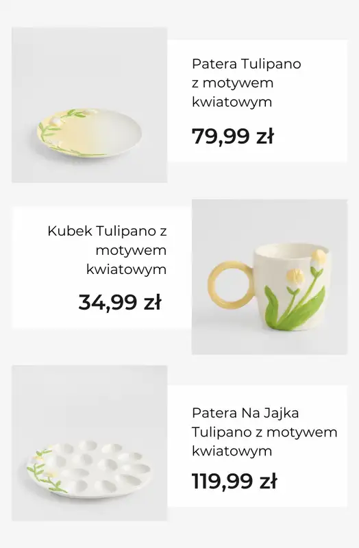 home&you - gazetka promocyjna Wielkanoc - nakrycie stołu! od wtorku 03.03 do piątku 13.03 - strona 4