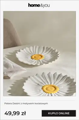 home&you - gazetka promocyjna Wielkanoc - nakrycie stołu! od wtorku 03.03 do piątku 13.03 - strona 14