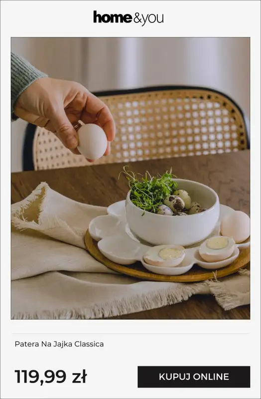 home&you - gazetka promocyjna Wielkanoc - nakrycie stołu! od wtorku 03.03 do piątku 13.03 - strona 10