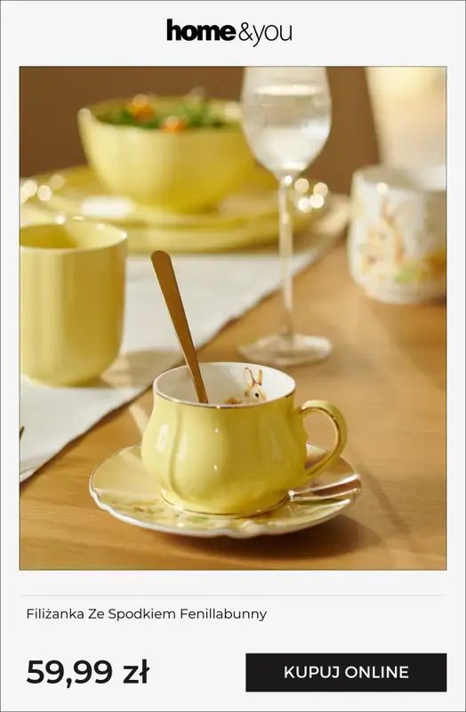 home&you - gazetka promocyjna Wielkanoc - nakrycie stołu! od wtorku 03.03 do piątku 13.03 - strona 7