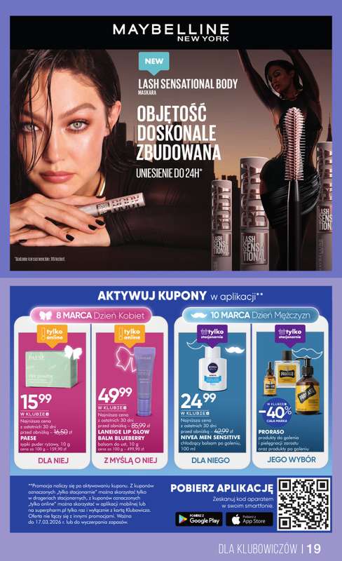 Super-Pharm - gazetka promocyjna Gazetka od czwartku 05.03 do wtorku 31.03 - strona 19