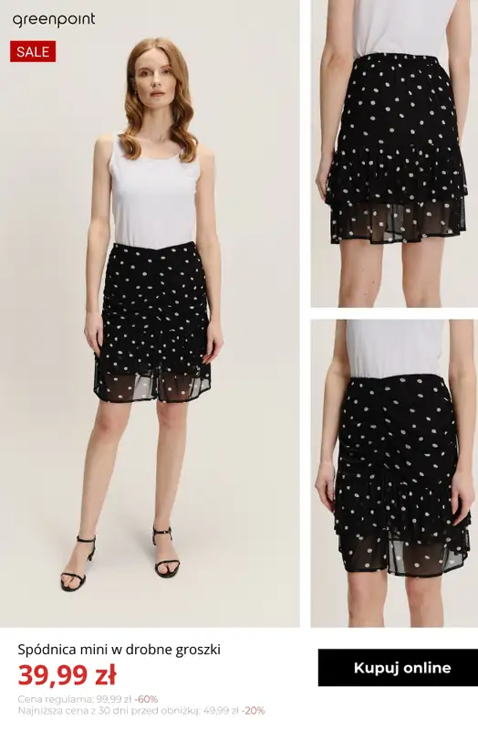 Greenpoint - gazetka promocyjna Spódnice od 39,99 zł od wtorku 03.03  - strona 9