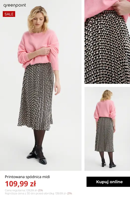 Greenpoint - gazetka promocyjna Spódnice od 39,99 zł od wtorku 03.03  - strona 7