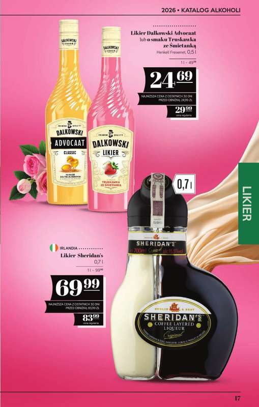 POLOmarket - gazetka promocyjna Katalog alkoholi  do środy 18.03 - strona 17