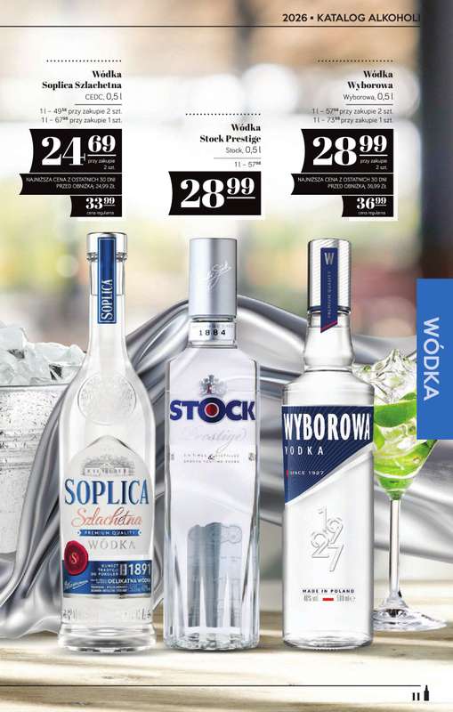 POLOmarket - gazetka promocyjna Katalog alkoholi  do środy 18.03 - strona 11