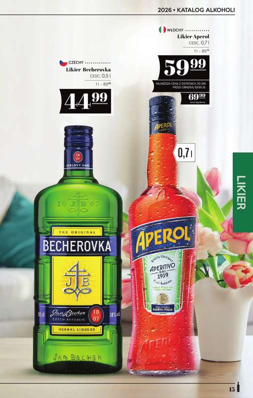 POLOmarket - gazetka promocyjna Katalog alkoholi  do środy 18.03 - strona 15