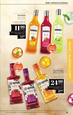 POLOmarket - gazetka promocyjna Katalog alkoholi  do środy 18.03 - strona 19