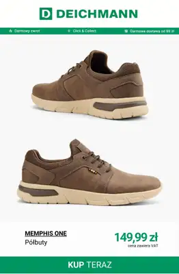 Deichmann - gazetka promocyjna Półbuty męskie od wtorku 03.03  - strona 10