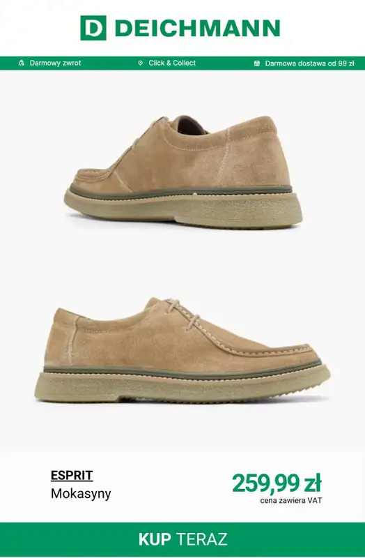 Deichmann - gazetka promocyjna Półbuty męskie od wtorku 03.03  - strona 6