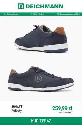 Deichmann - gazetka promocyjna Półbuty męskie od wtorku 03.03  - strona 2