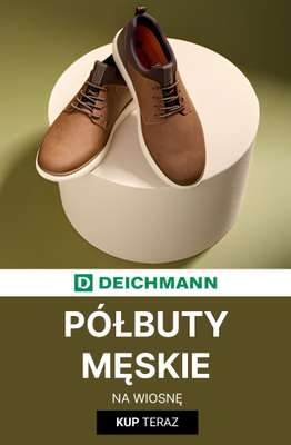 Deichmann - gazetka promocyjna Półbuty męskie od wtorku 03.03 