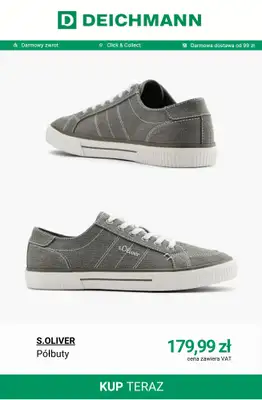 Deichmann - gazetka promocyjna Półbuty męskie od wtorku 03.03  - strona 8