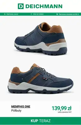 Deichmann - gazetka promocyjna Półbuty męskie od wtorku 03.03  - strona 4