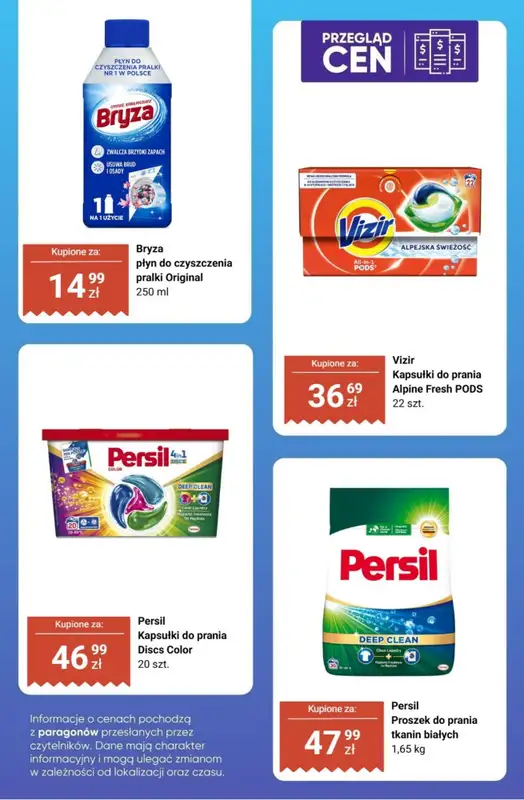 Biedronka - gazetka promocyjna Chemia domowa - przegląd cen od czwartku 05.03 do soboty 07.03 - strona 9