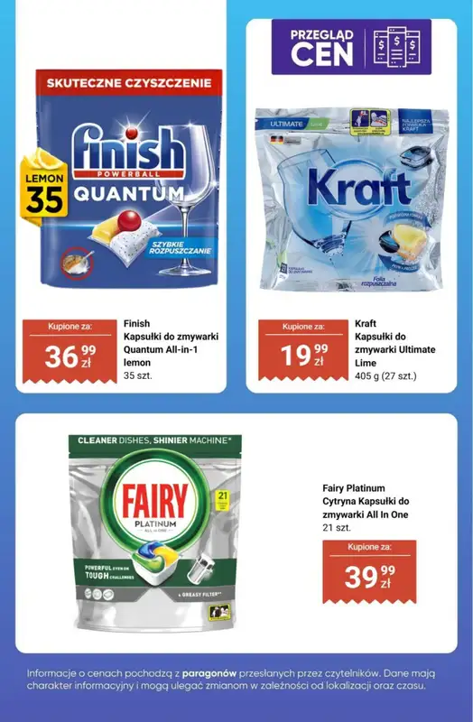 Biedronka - gazetka promocyjna Chemia domowa - przegląd cen od czwartku 05.03 do soboty 07.03 - strona 4